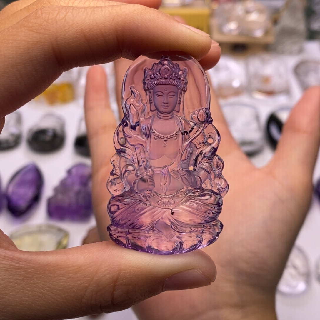 k***毅水晶颈饰未镶嵌定制