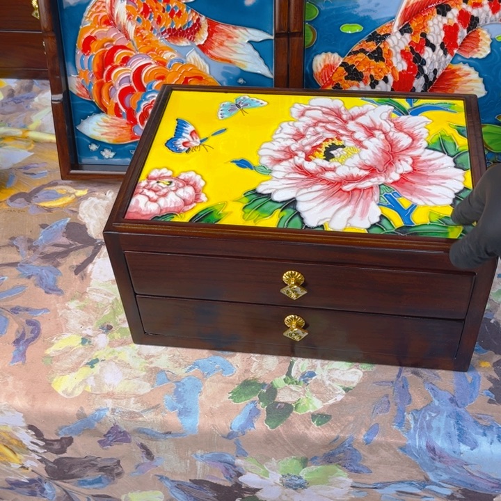 瓷板画艺术作品的