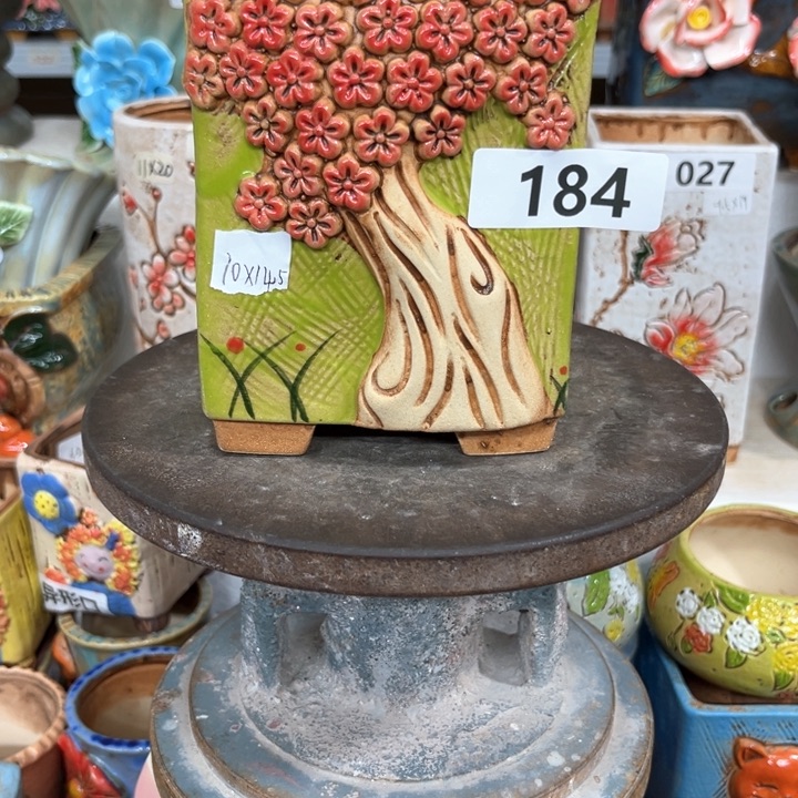 紫砂花盆粗陶材质多肉花盆