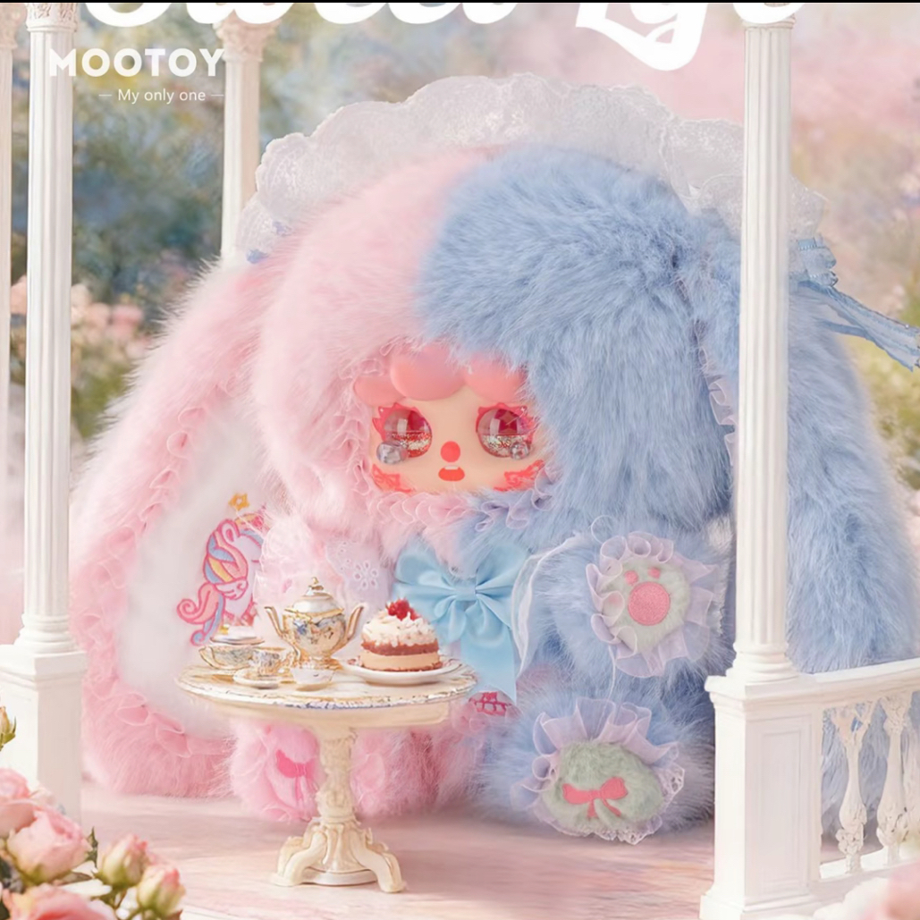 【600体】MIGO蔷薇茶话会毛绒盲盒600%体大娃摆件大漂亮潮玩