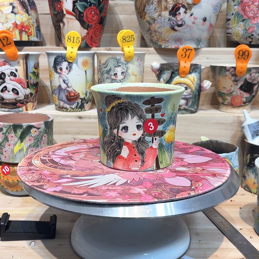 紫砂花盆手工花盆默认微瑕12/10