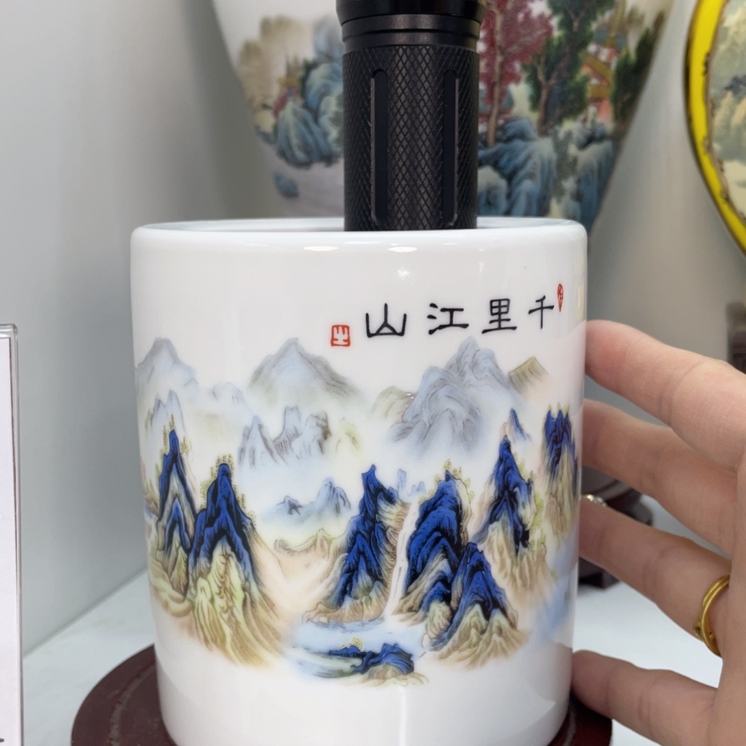 摆件景德镇陶瓷现代工艺品摆件