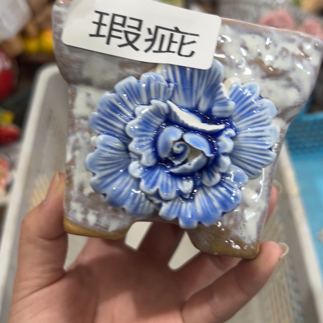 瑕疵3017 花盆拍满20元发货，退款拉黑