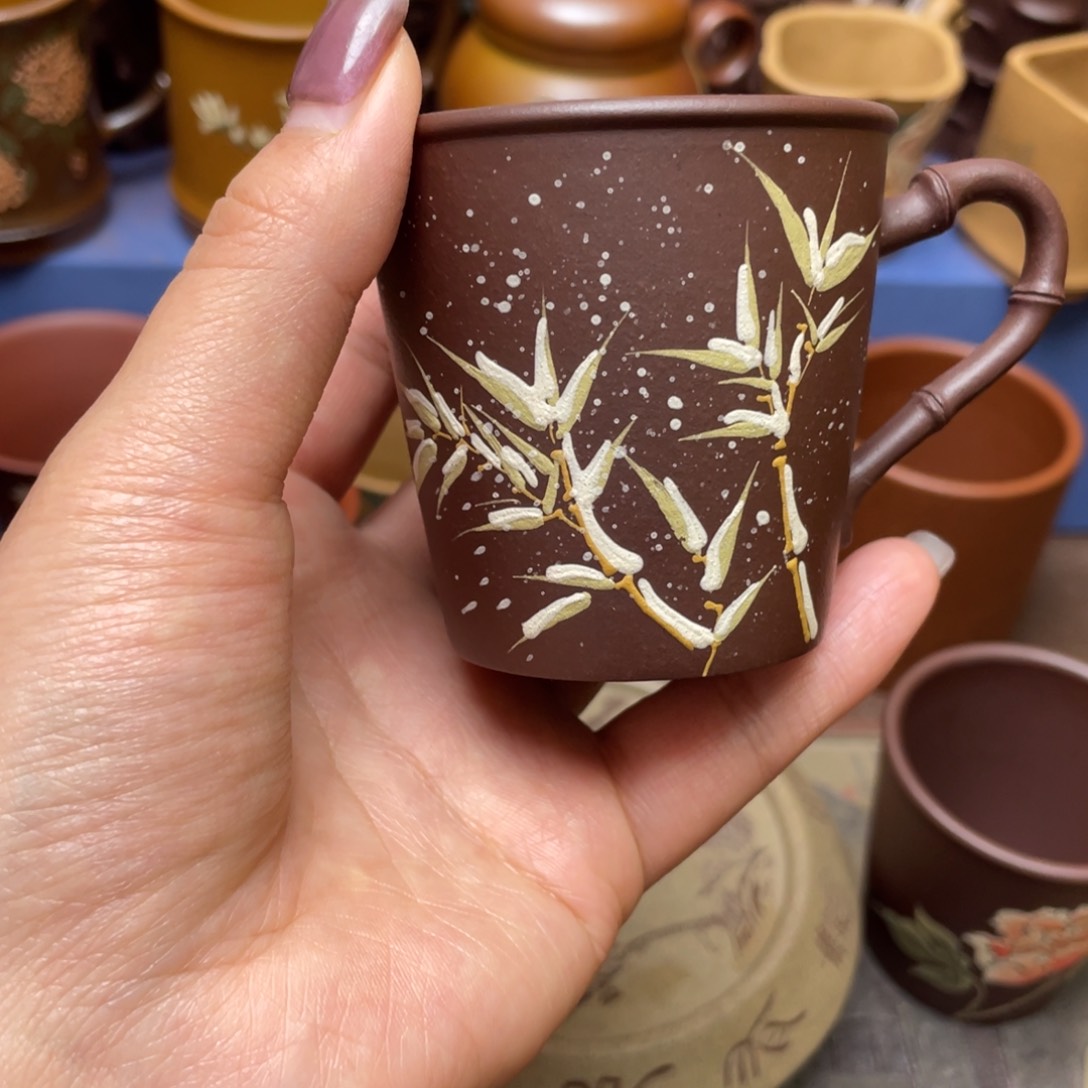 紫砂茶杯紫砂主人杯