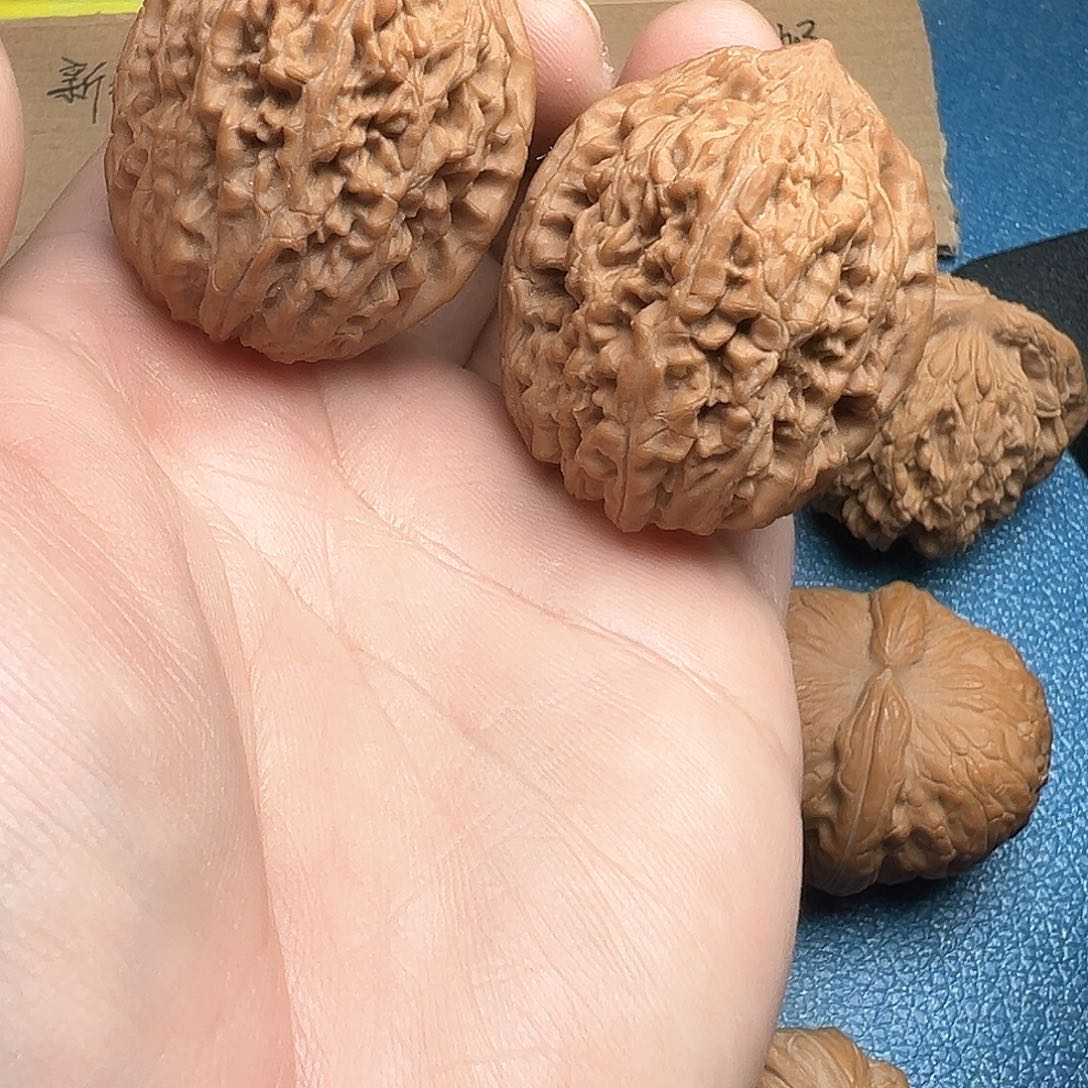 文玩核桃把件37蒜头