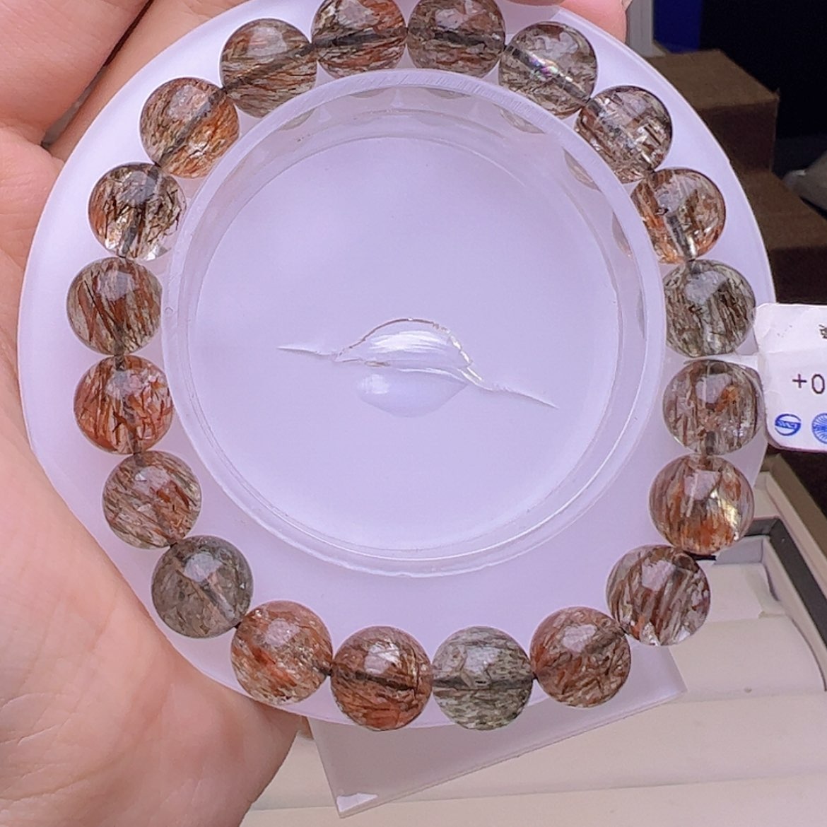 【闪购商品】水晶手串未镶嵌青*100