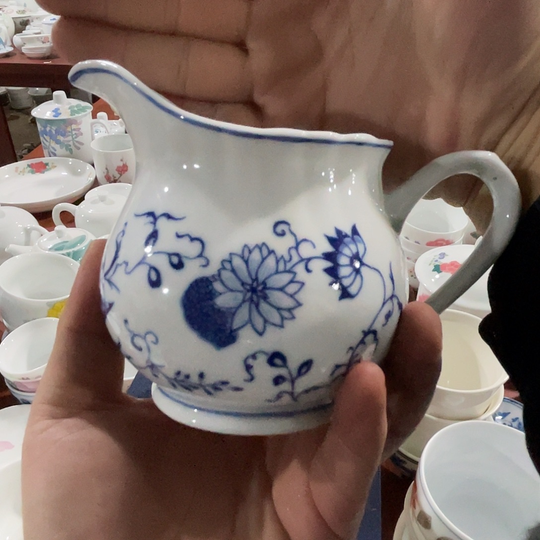 醴陵老厂瓷微瑕慎拍
