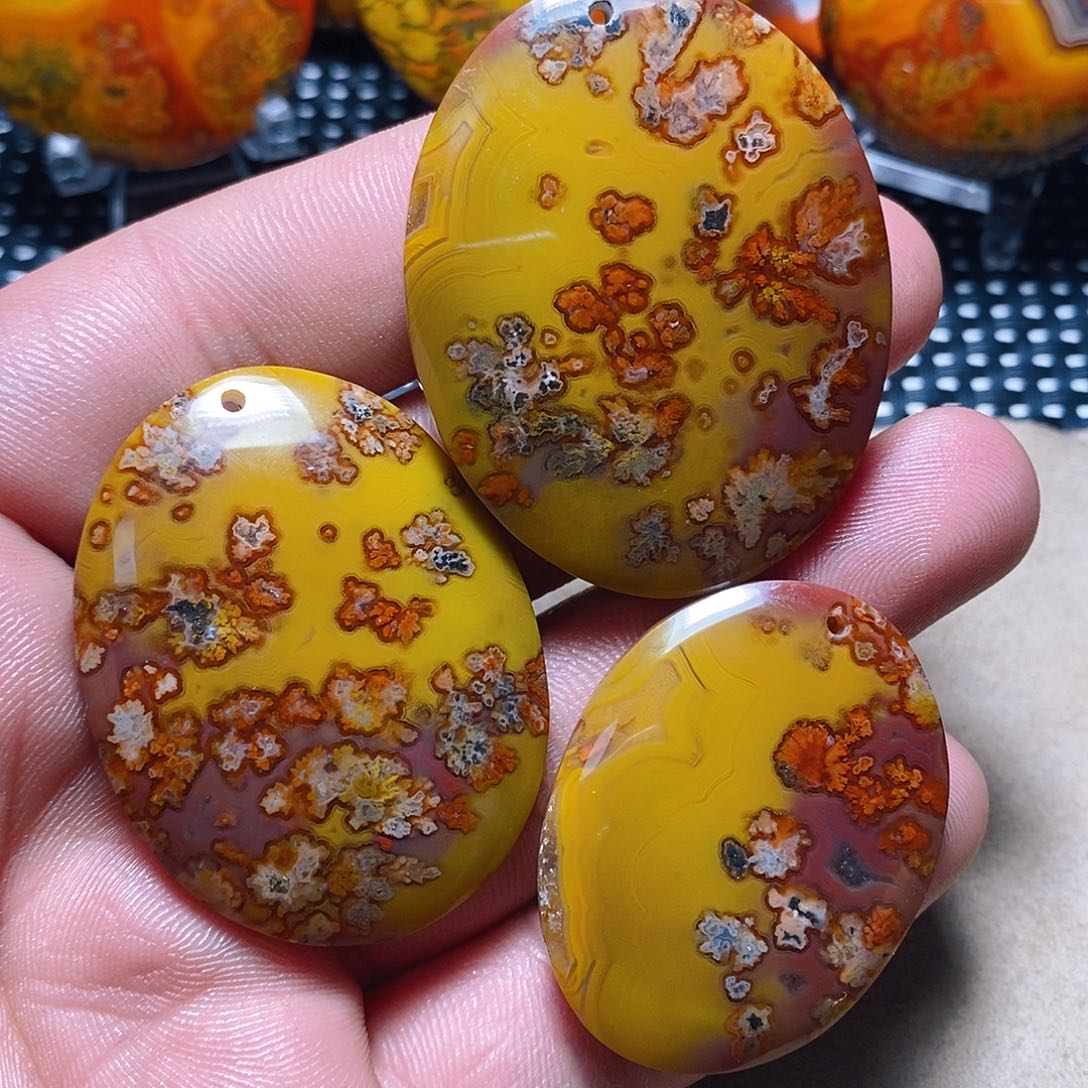 玛瑙/玉髓颈饰未镶嵌L**Y