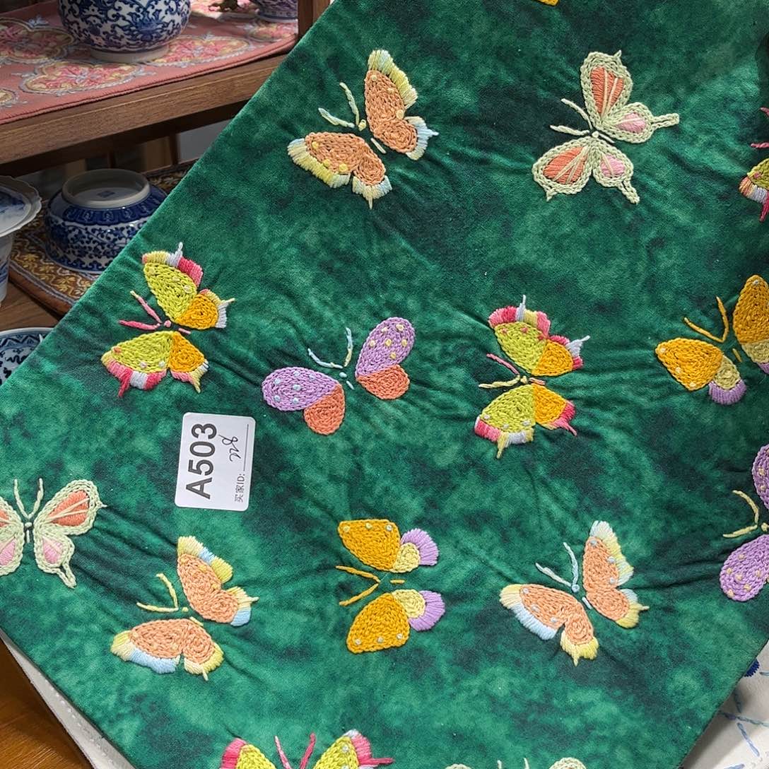 规格30.40刺子绣茶席