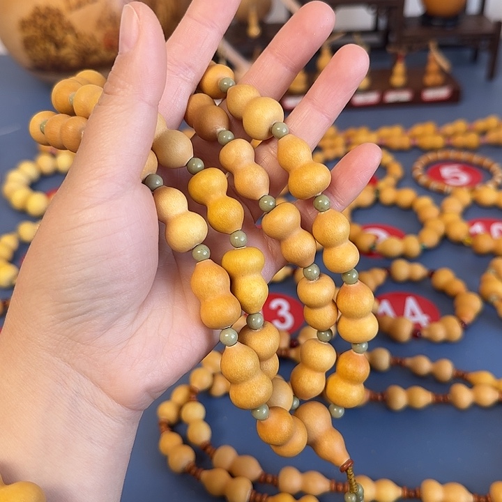 马***功木质类天然葫芦精品脖挂