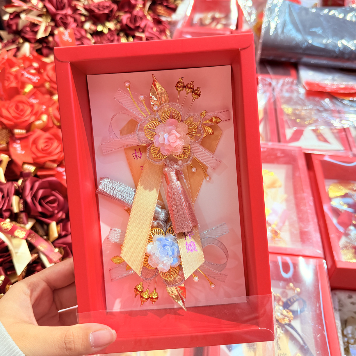 结婚订婚求婚高档胸花大全