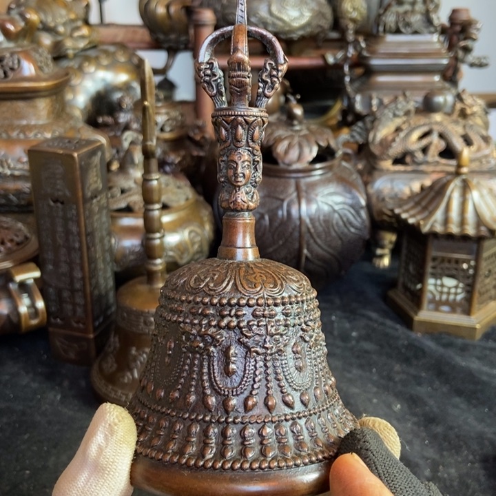 铜器工艺品摆件香炉摆件