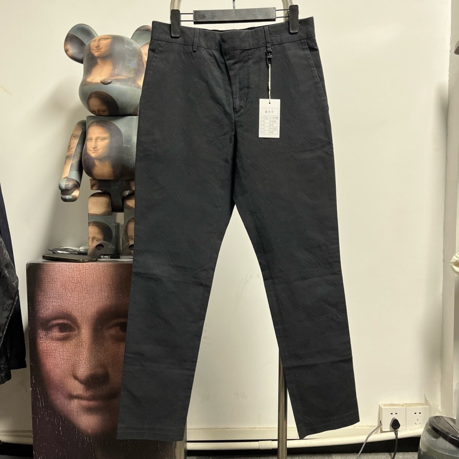 99新 LouisVuitton/路易威登 暗纹满印长裤L0409 38码长102腰围40