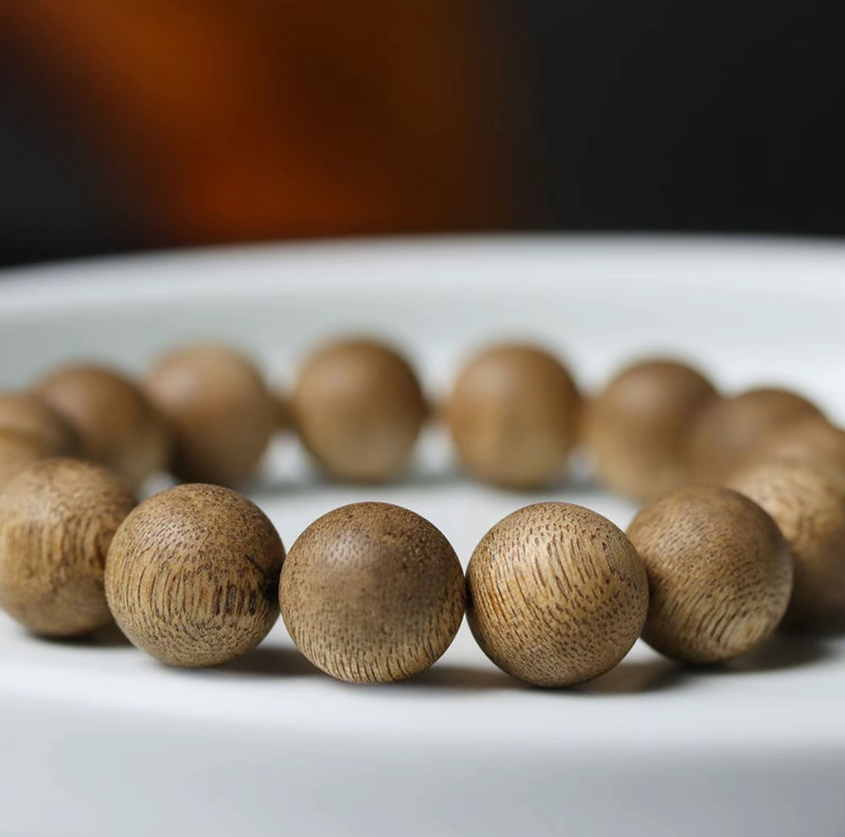 沉香【亭木甄选】绿棋1.5圆珠单圈13克+多样性发货一条