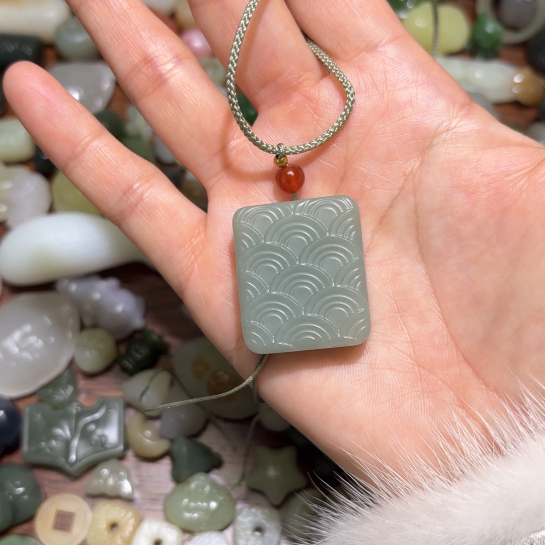 和田玉珠宝半成品未镶嵌