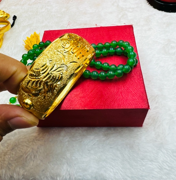 婚嫁手镯大气百搭女款  赠送高端礼盒