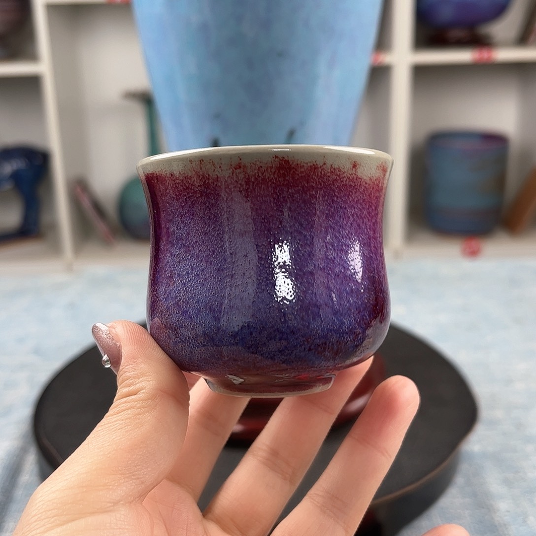 瓷片主人杯工艺品