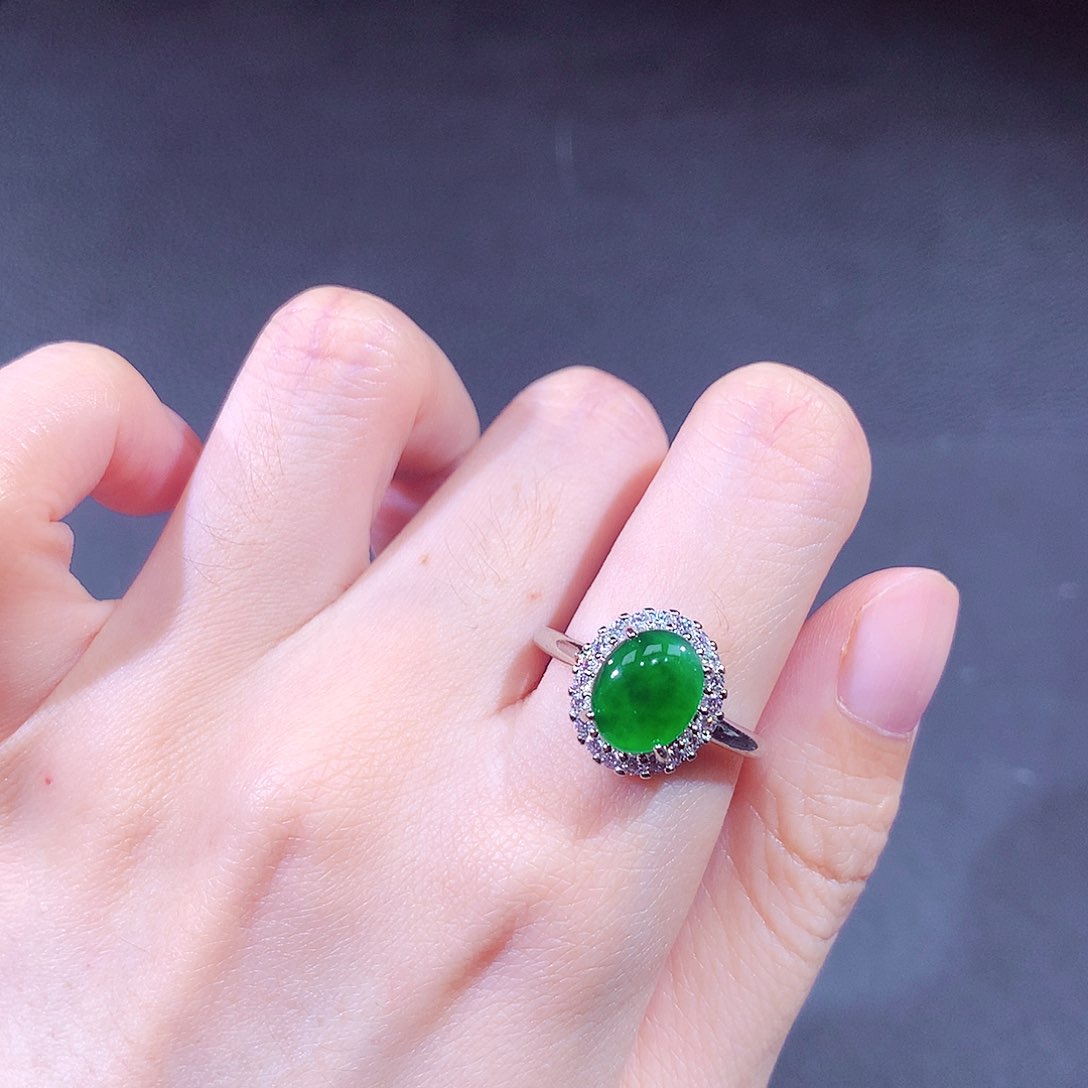 未镶嵌戒指翡翠翡翠