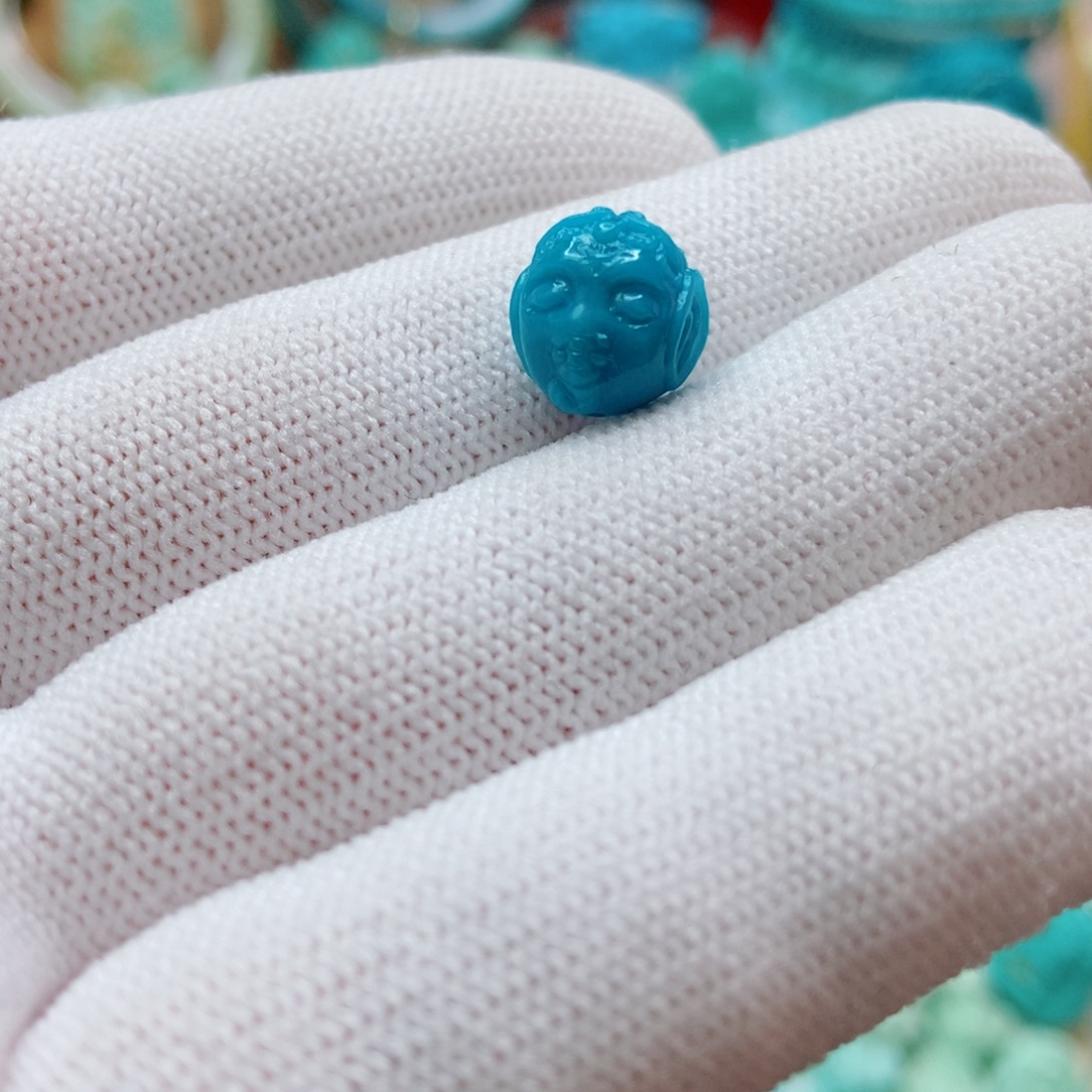 绿松石未镶嵌象头