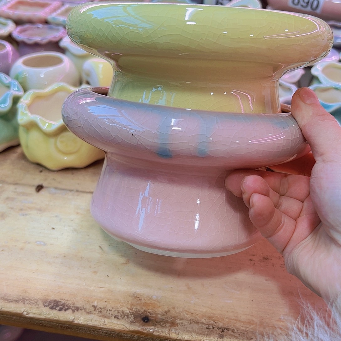 陶瓷花盆当场凑满12包邮