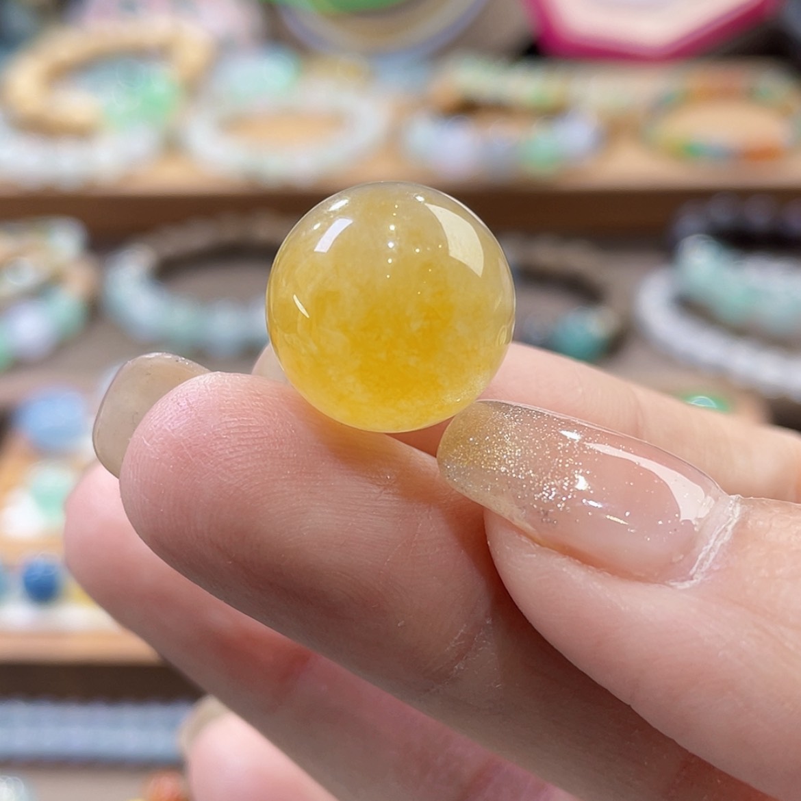 【闪购商品】翡翠颈饰未镶嵌冰黄