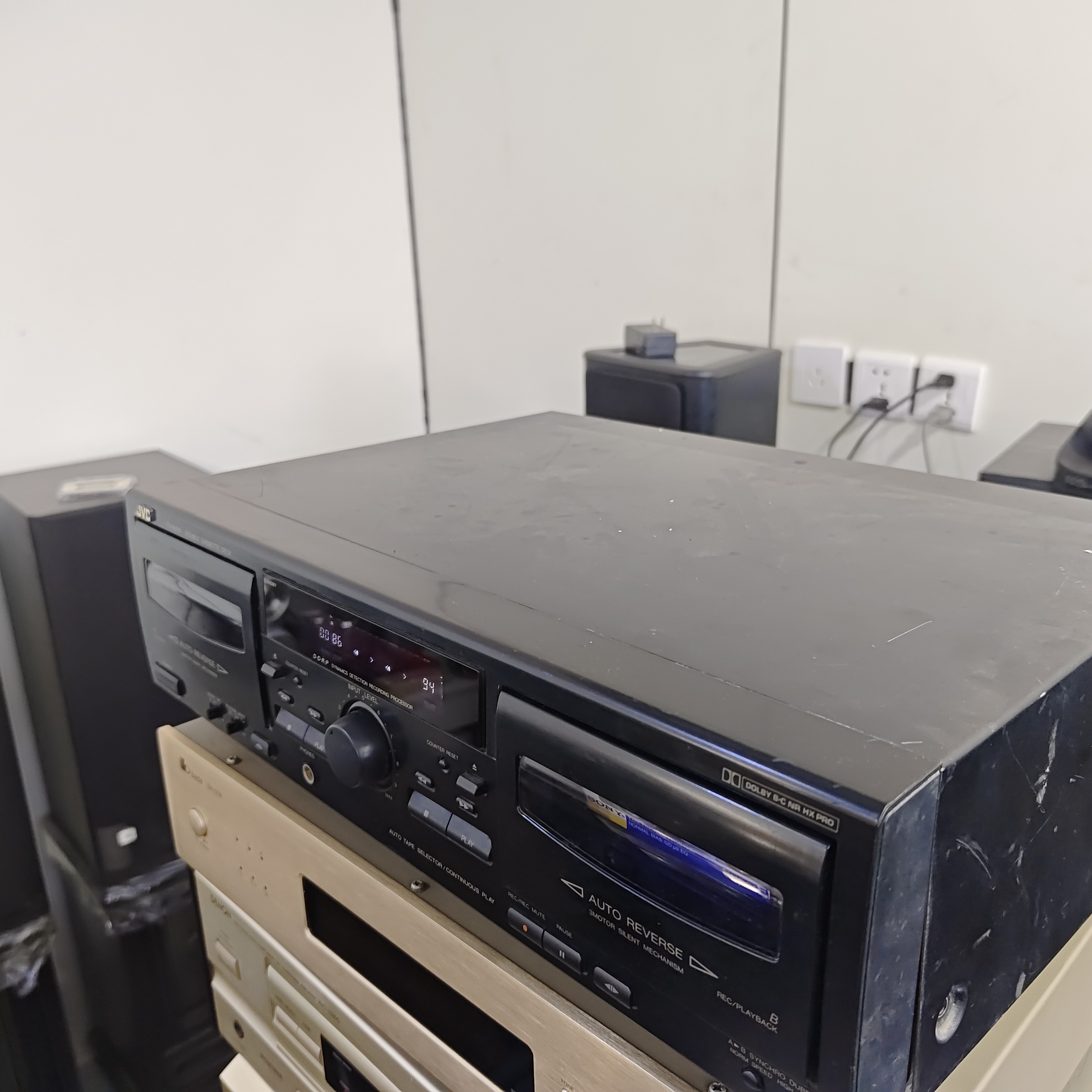 8新  二手日本JVC卡座机型号218处理