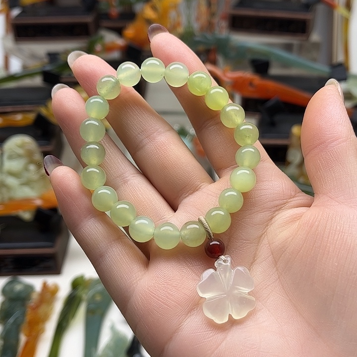 蛇纹石玉岫玉发簪未镶嵌