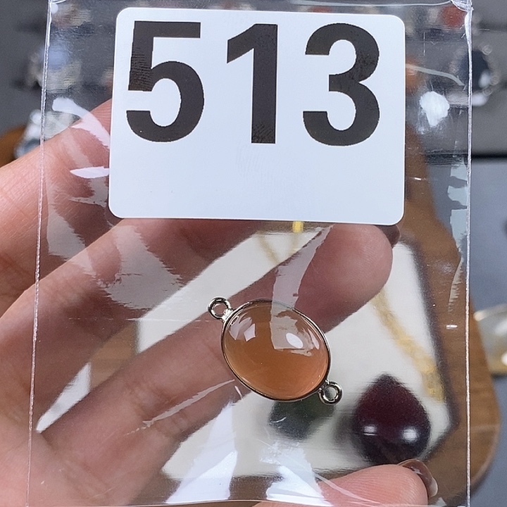银S925镶嵌珠宝半成品水晶家*