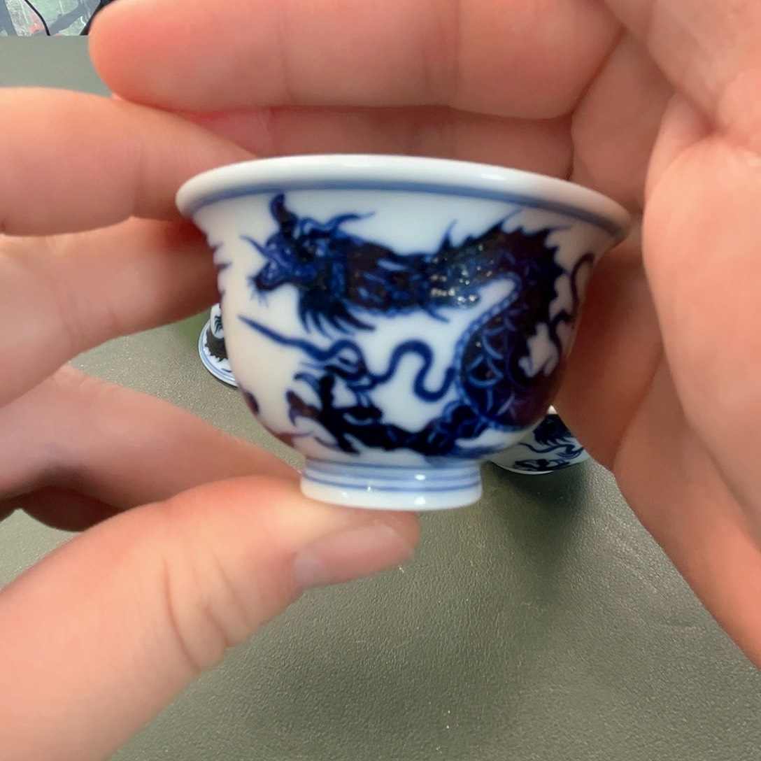 杯青花瓷器青花瓷器