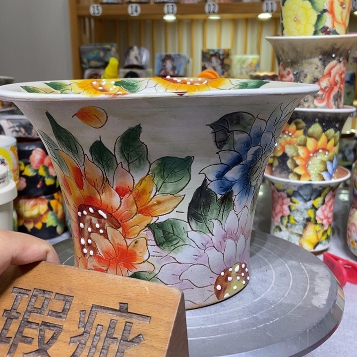 景德镇艺术手绘作品