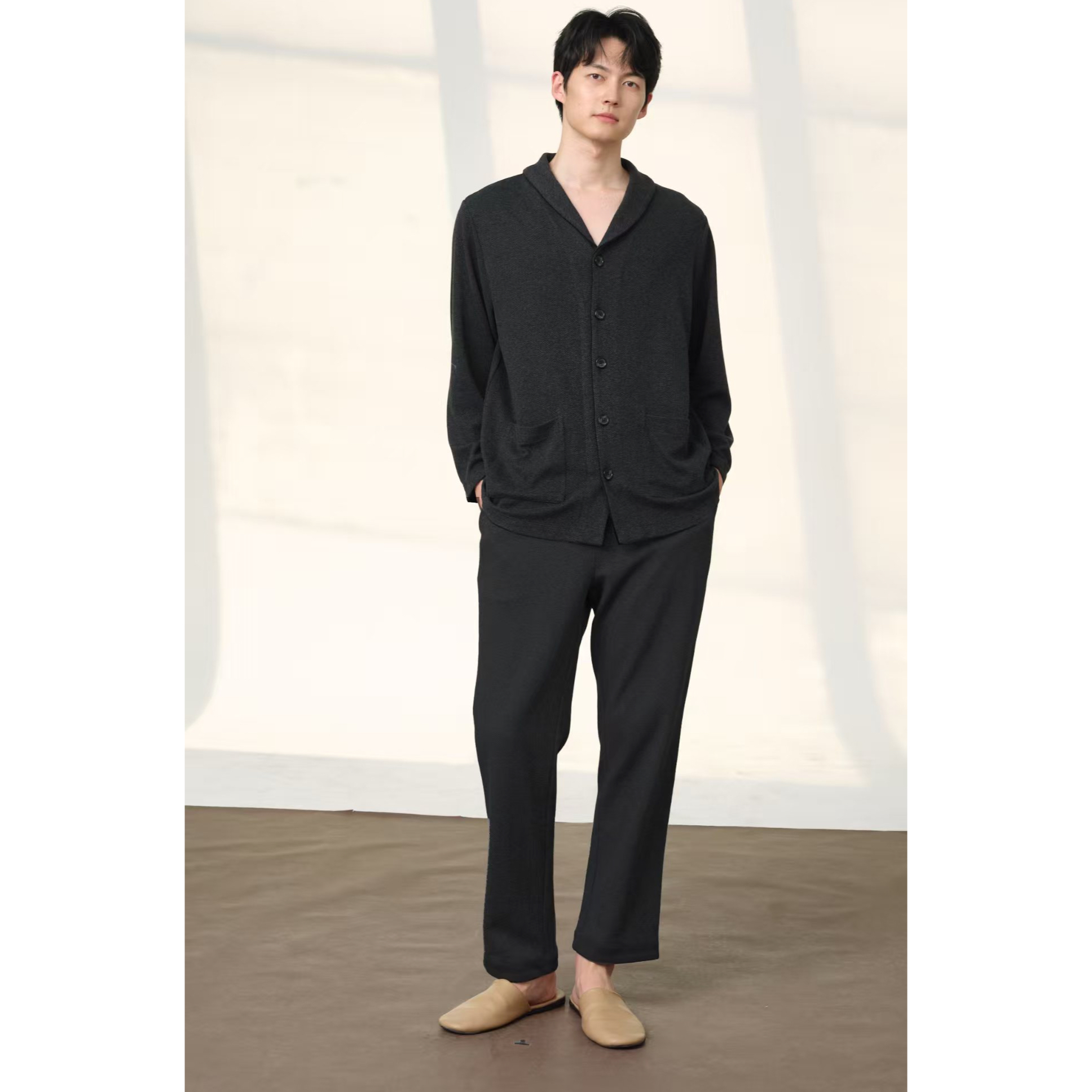 宽画居家-新绅士系列家居服98082