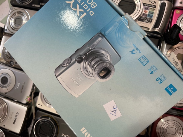 95新 Canon/佳能 ixus800ixy800ccd相机配件齐600万像素4倍变焦