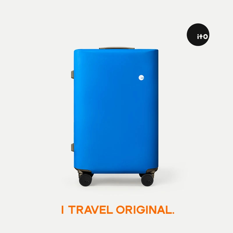 ITO「箱套」LUGGAGECOVER智慧蓝旅行箱拉杆箱行李箱保护套女生
