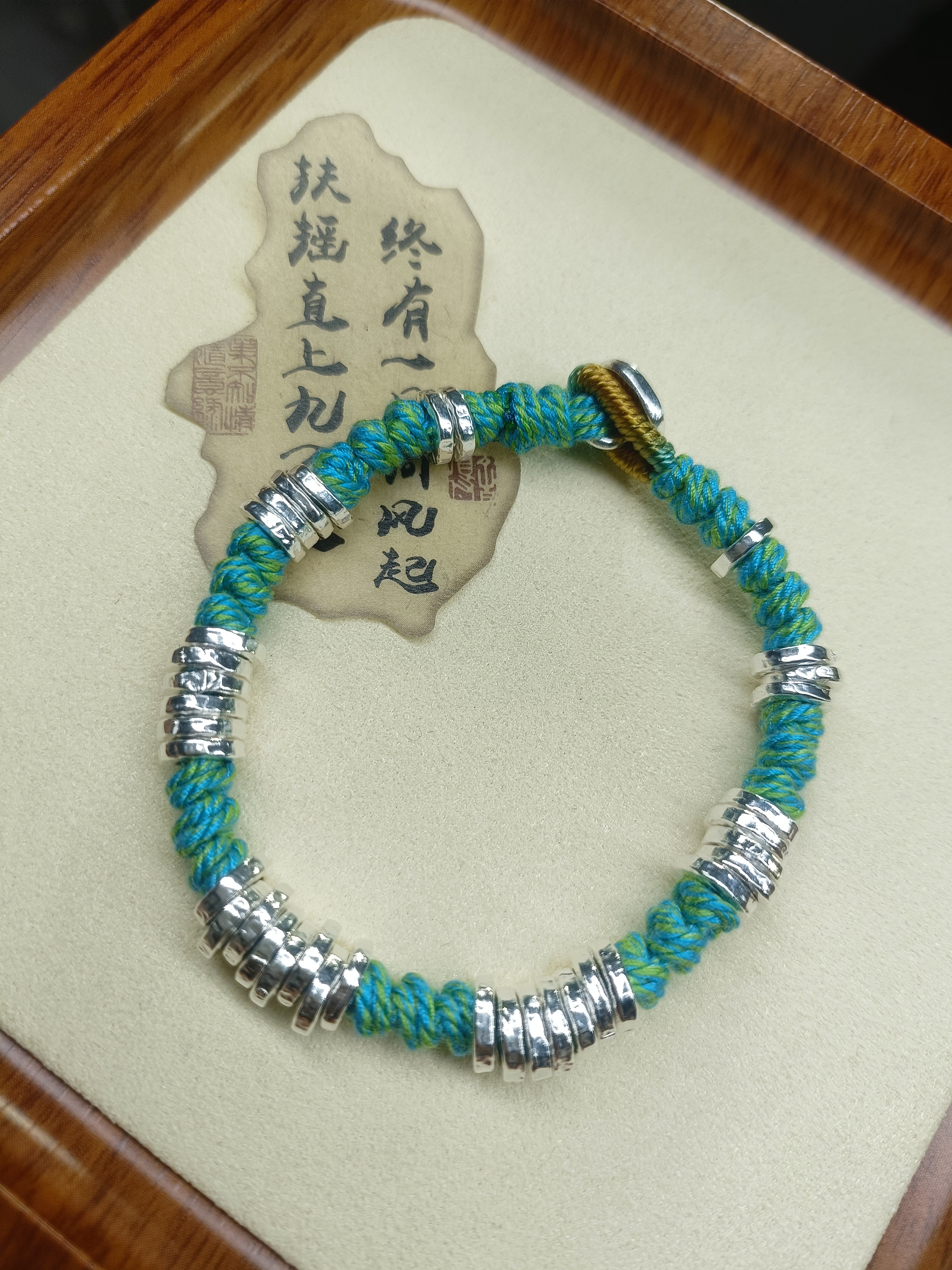 足银手链 小葫芦严选 999足银盘缠 7.3mm 数字1-8款式 时尚百搭