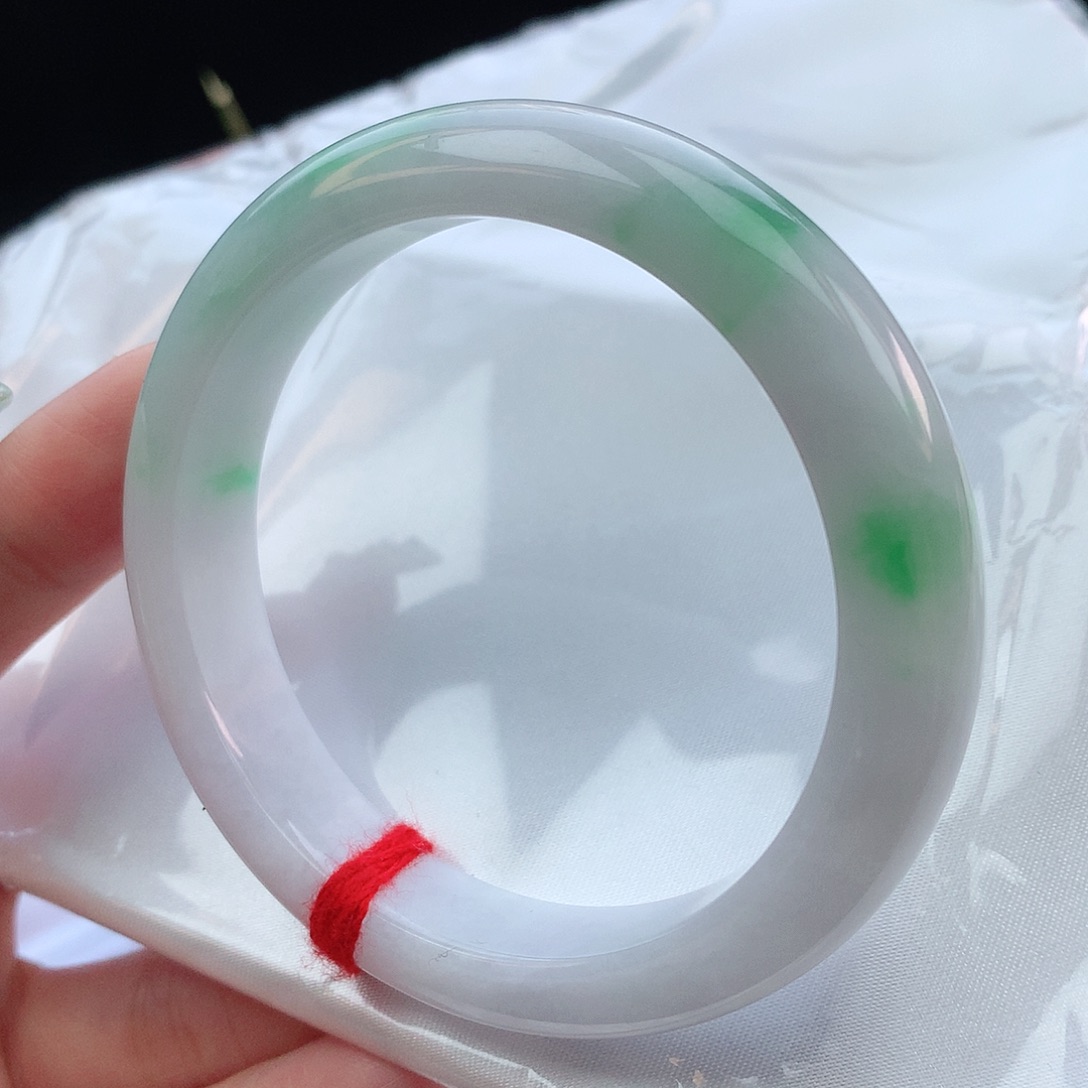 翡翠手镯未镶嵌57圈口882318