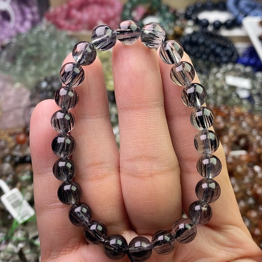 水晶手链未镶嵌我**过卡8