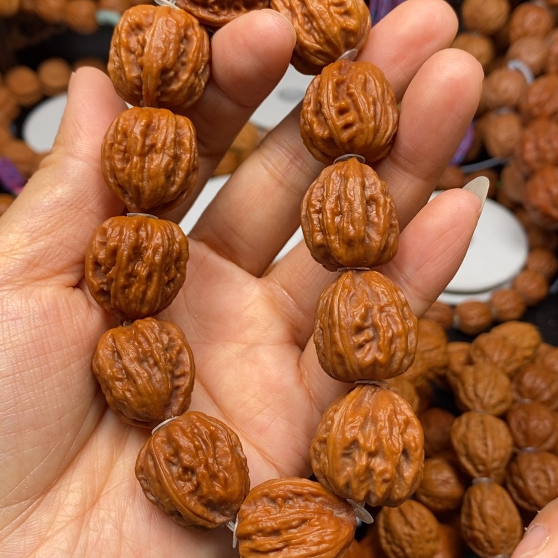 桃核手串小粗筋八棱