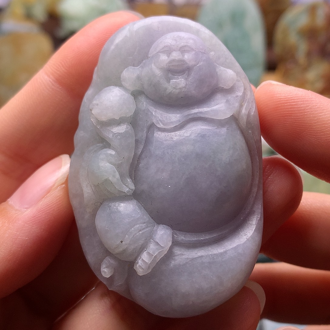 定制翡翠未镶嵌佛