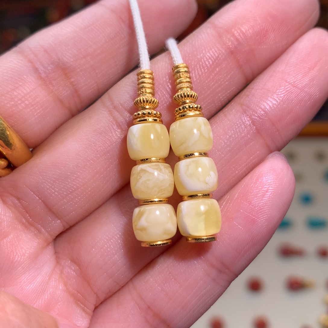 蜜蜡未镶嵌颈饰配饰