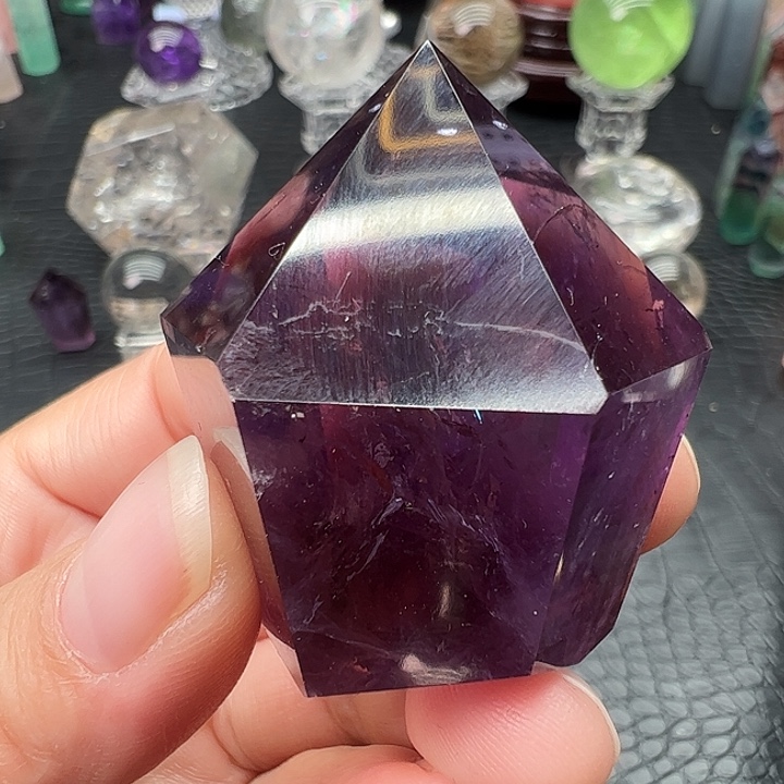 水晶未镶嵌珠宝半成品343