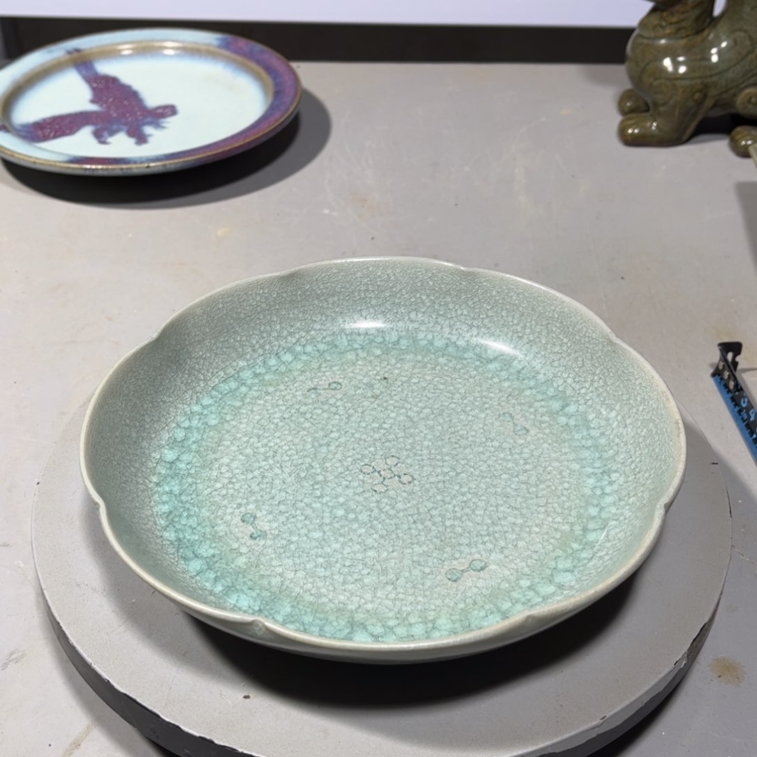 瓶汝窑瓷器品相完美