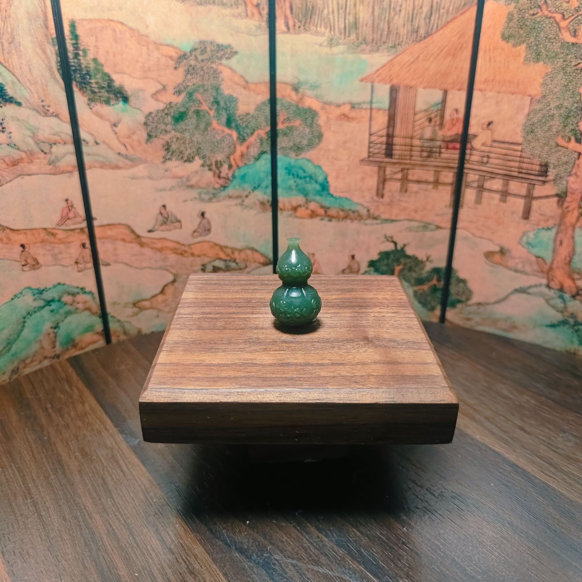 T和田玉福禄吊坠0105