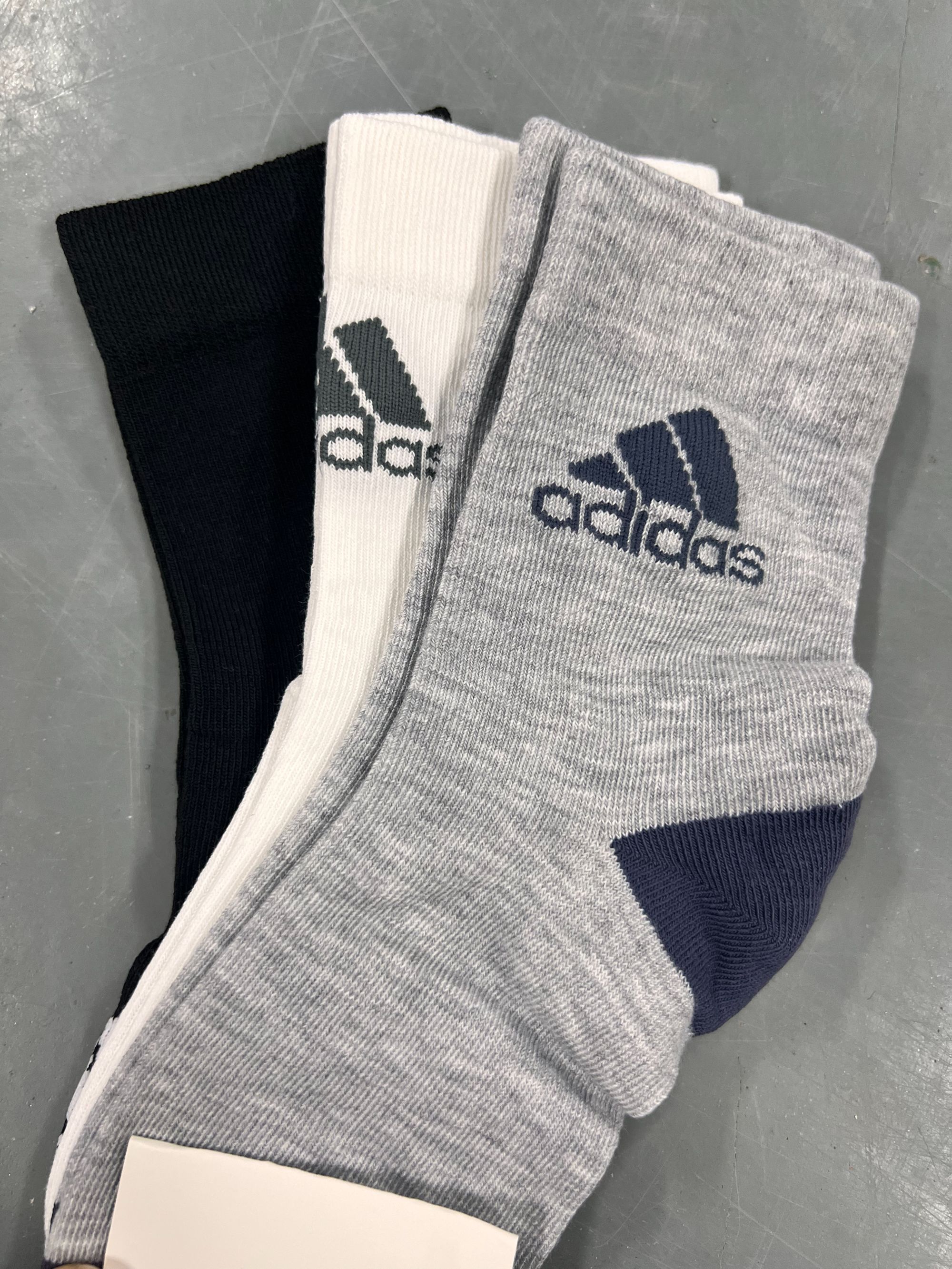  【xx】adidas/阿迪达斯 儿童袜系列两组/6双 H44318