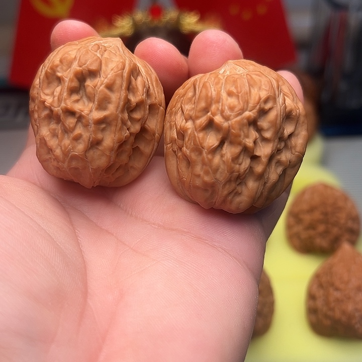 文玩核桃吊坠芭蕉扇37