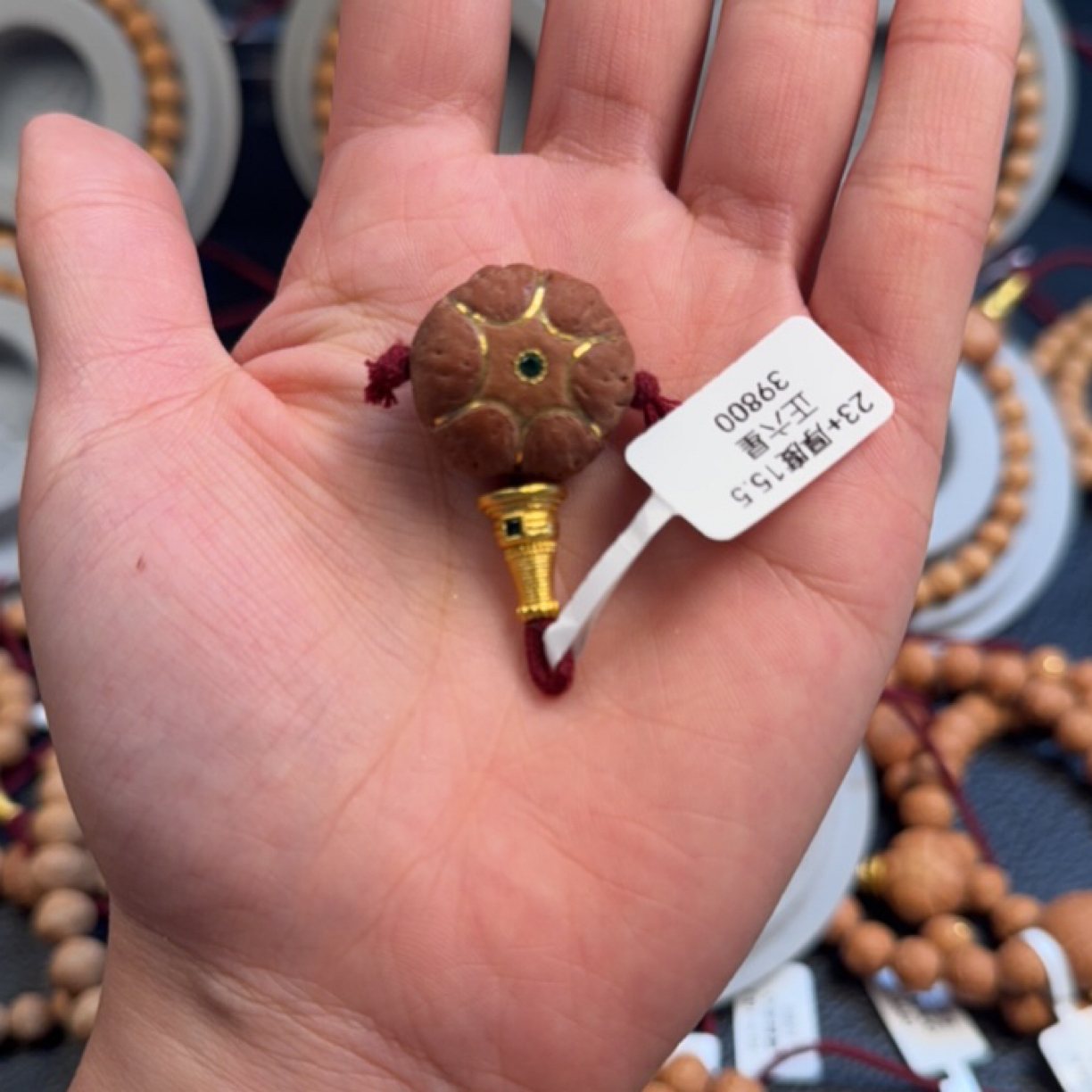 尼泊尔凤眼菩提树王六星精品