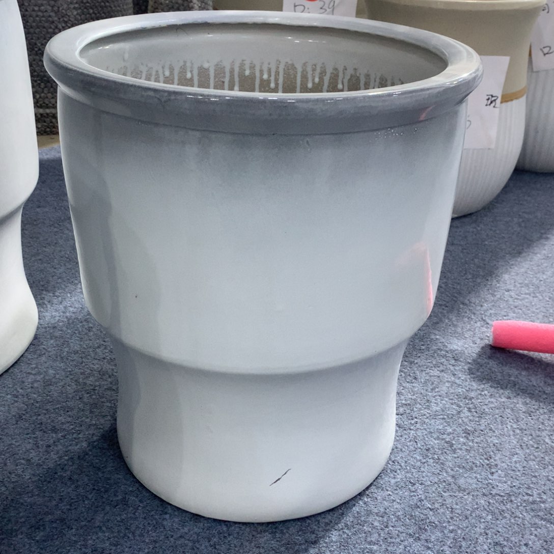 高温陶瓷花盆微瑕