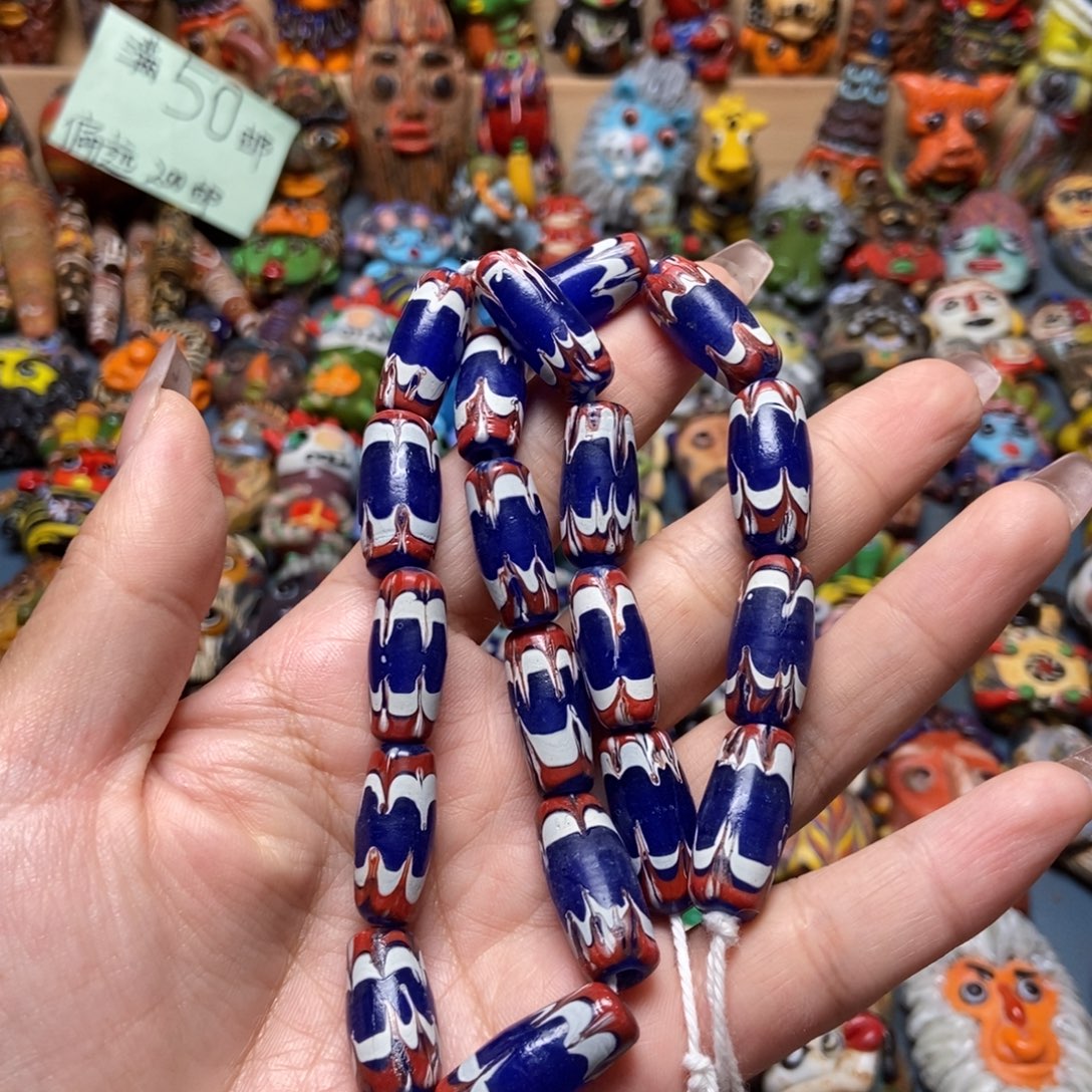 玻璃颈饰印度尼西亚链子