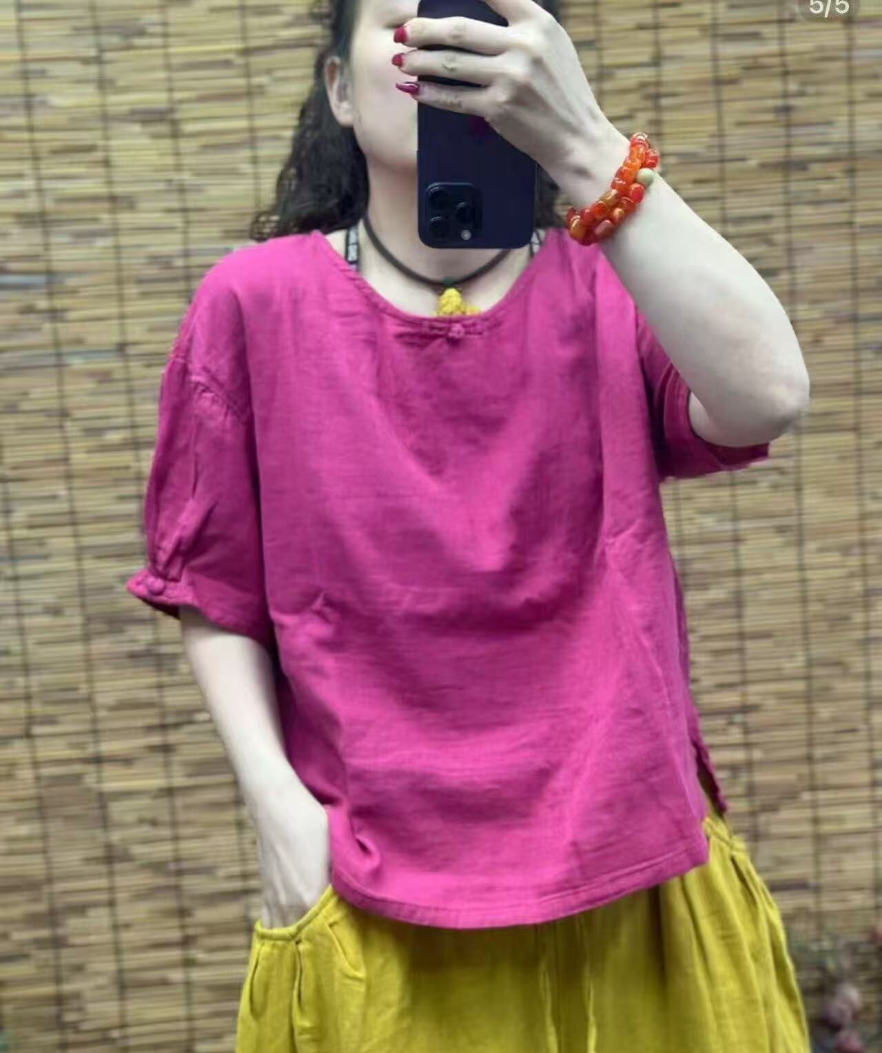 823双纱衬衣 六色 均码90-150斤