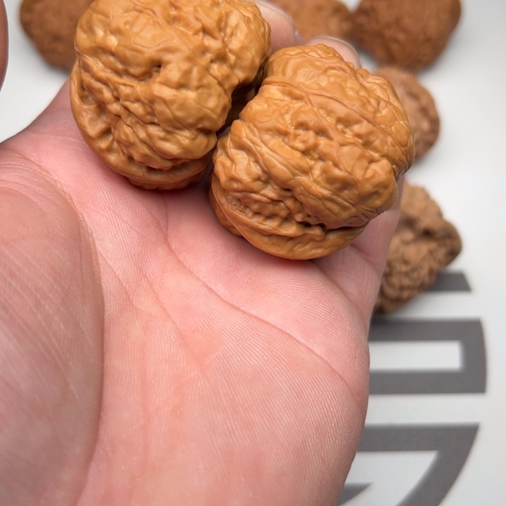 文玩核桃把件蛤蟆头43