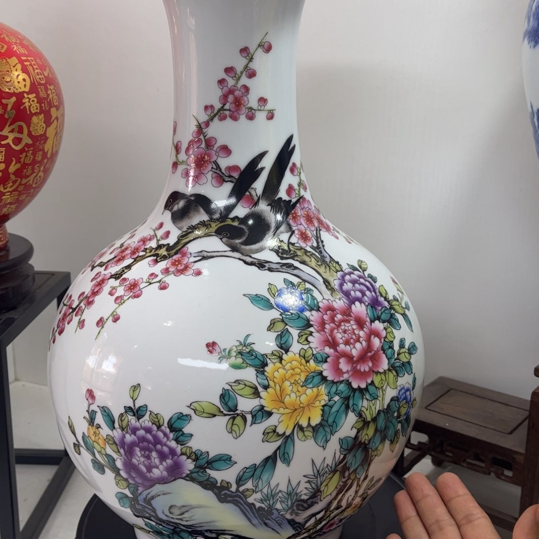 景德镇陶瓷花瓶摆件